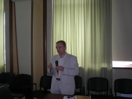 Юрий Омельченко (Майкрософт Украина) отвечает на вопросы из зала